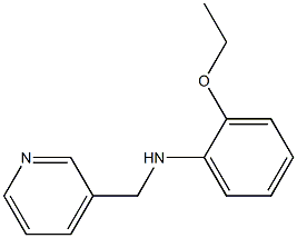 2-ethoxy-N-(pyridin-3-ylmethyl)aniline 结构式