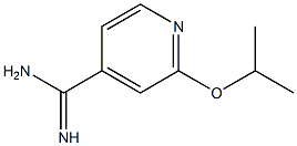 2-isopropoxypyridine-4-carboximidamide 结构式