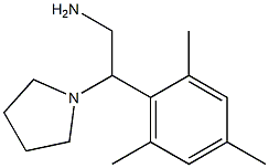 2-mesityl-2-pyrrolidin-1-ylethanamine 结构式