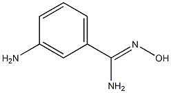 3-amino-N'-hydroxybenzenecarboximidamide 结构式