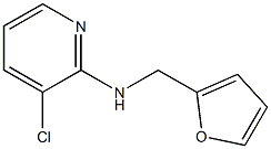 3-chloro-N-(furan-2-ylmethyl)pyridin-2-amine 结构式