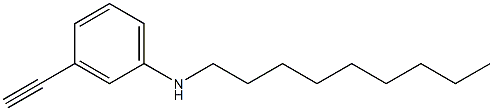 3-ethynyl-N-nonylaniline 结构式