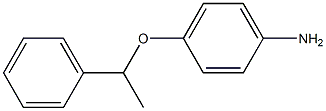 4-(1-phenylethoxy)aniline 结构式