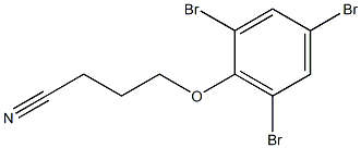 4-(2,4,6-tribromophenoxy)butanenitrile 结构式