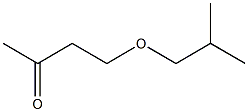 4-(2-methylpropoxy)butan-2-one 结构式