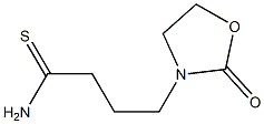 4-(2-oxo-1,3-oxazolidin-3-yl)butanethioamide 结构式