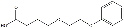 4-(2-phenoxyethoxy)butanoic acid 结构式