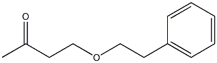 4-(2-phenylethoxy)butan-2-one 结构式