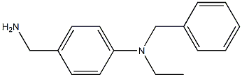 4-(aminomethyl)-N-benzyl-N-ethylaniline 结构式