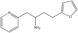 4-(furan-2-yl)-1-(pyridin-2-yl)butan-2-amine 结构式