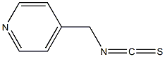 4-(isothiocyanatomethyl)pyridine 结构式