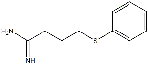 4-(phenylsulfanyl)butanimidamide 结构式