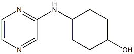 4-(pyrazin-2-ylamino)cyclohexan-1-ol 结构式