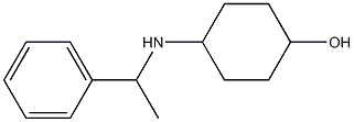 4-[(1-phenylethyl)amino]cyclohexan-1-ol 结构式