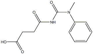 4-{[methyl(phenyl)carbamoyl]amino}-4-oxobutanoic acid 结构式