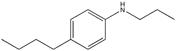 4-butyl-N-propylaniline 结构式