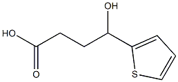 4-hydroxy-4-(thiophen-2-yl)butanoic acid 结构式