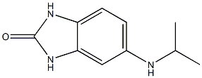 5-(propan-2-ylamino)-2,3-dihydro-1H-1,3-benzodiazol-2-one 结构式