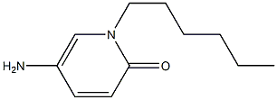 5-amino-1-hexyl-1,2-dihydropyridin-2-one 结构式