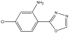 5-chloro-2-(1,3,4-oxadiazol-2-yl)aniline 结构式