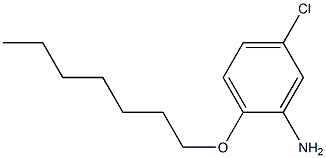 5-chloro-2-(heptyloxy)aniline 结构式