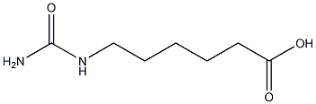 6-(carbamoylamino)hexanoic acid 结构式