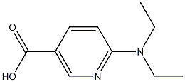 6-(diethylamino)nicotinic acid 结构式