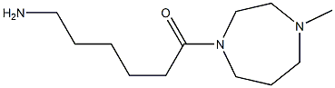 6-amino-1-(4-methyl-1,4-diazepan-1-yl)hexan-1-one 结构式