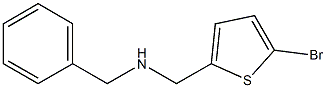 benzyl[(5-bromothiophen-2-yl)methyl]amine 结构式