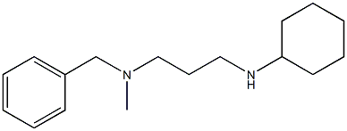 benzyl[3-(cyclohexylamino)propyl]methylamine 结构式