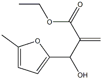 ethyl 2-[hydroxy(5-methylfuran-2-yl)methyl]prop-2-enoate 结构式