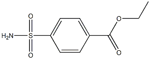 ethyl 4-(aminosulfonyl)benzoate 结构式