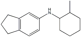 N-(2-methylcyclohexyl)-2,3-dihydro-1H-inden-5-amine 结构式