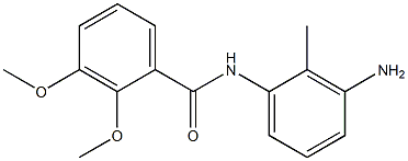 N-(3-amino-2-methylphenyl)-2,3-dimethoxybenzamide 结构式