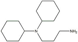 N-(3-aminopropyl)-N-cyclohexylcyclohexanamine 结构式