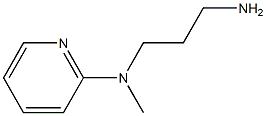 N-(3-aminopropyl)-N-methylpyridin-2-amine 结构式