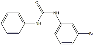 N-(3-bromophenyl)-N'-phenylurea 结构式