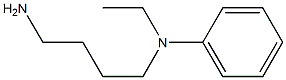 N-(4-aminobutyl)-N-ethylaniline 结构式