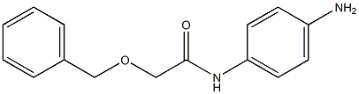 N-(4-aminophenyl)-2-(benzyloxy)acetamide 结构式