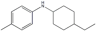 N-(4-ethylcyclohexyl)-4-methylaniline 结构式