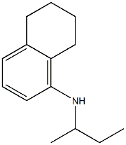 N-(butan-2-yl)-5,6,7,8-tetrahydronaphthalen-1-amine 结构式