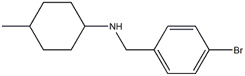 N-[(4-bromophenyl)methyl]-4-methylcyclohexan-1-amine 结构式