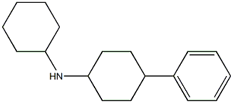 N-cyclohexyl-4-phenylcyclohexan-1-amine 结构式