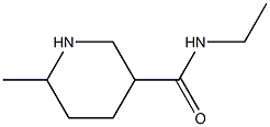 N-ethyl-6-methylpiperidine-3-carboxamide 结构式