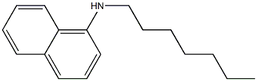 N-heptylnaphthalen-1-amine 结构式