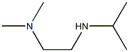 N'-isopropyl-N,N-dimethylethane-1,2-diamine 结构式