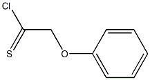 phenoxymethanecarbothioyl chloride 结构式