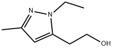 1H-Pyrazole-5-ethanol,  1-ethyl-3-methyl- 结构式
