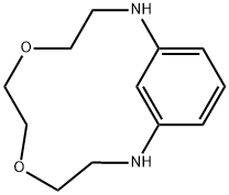 5,8-Dioxa-2,11-diazabicyclo[10.3.1]hexadeca-1(16),12,14-triene 结构式