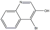 3-hydroxy-4-bromoquinoline 结构式